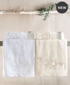 Σετ πετσέτες μπάνιου 3 τεμ. RHEA ECRU, RYTHMOS HOME Σετ πετσέτες Mπάνιου