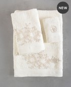 Σετ πετσέτες μπάνιου 3 τεμ. RHEA ECRU, RYTHMOS HOME Σετ πετσέτες Mπάνιου