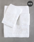 Σετ πετσέτες μπάνιου 3 τεμ. RHEA WHITE, RYTHMOS HOME Σετ πετσέτες Mπάνιου