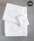 Σετ πετσέτες μπάνιου 3 τεμ. AGNES WHITE, RYTHMOS HOME Σετ πετσέτες Mπάνιου