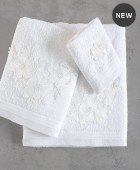 Σετ πετσέτες μπάνιου 3 τεμ. ARAGON WHITE, RYTHMOS HOME Νυφικές Πετσέτες