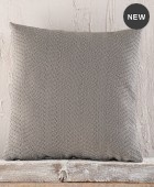 Διακοσμητική μαξιλαροθήκη (40Χ40) EWAN ΓΚΡΙ, RYTHMOS HOME Μαξιλαροθήκες