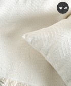 Διακοσμητική μαξιλαροθήκη (40Χ40) EWAN ΕΚΡΟΥ, RYTHMOS HOME Μαξιλαροθήκες