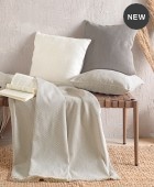 Διακοσμητική μαξιλαροθήκη (40Χ40) EWAN ΜΠΕΖ, RYTHMOS HOME Μαξιλαροθήκες