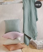 Ριχτάρι τριθέσιου (180X280) SANTORINI ΜΠΕΖ, RYTHMOS HOME Τριθέσιου