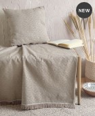 Διακοσμητική μαξιλαροθήκη (40Χ40) ERMIS ΜΠΕΖ, RYTHMOS HOME Μαξιλαροθήκες