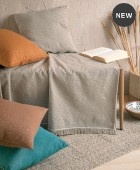 Διακοσμητική μαξιλαροθήκη (40Χ40) ERMIS ΜΠΕΖ, RYTHMOS HOME Μαξιλαροθήκες