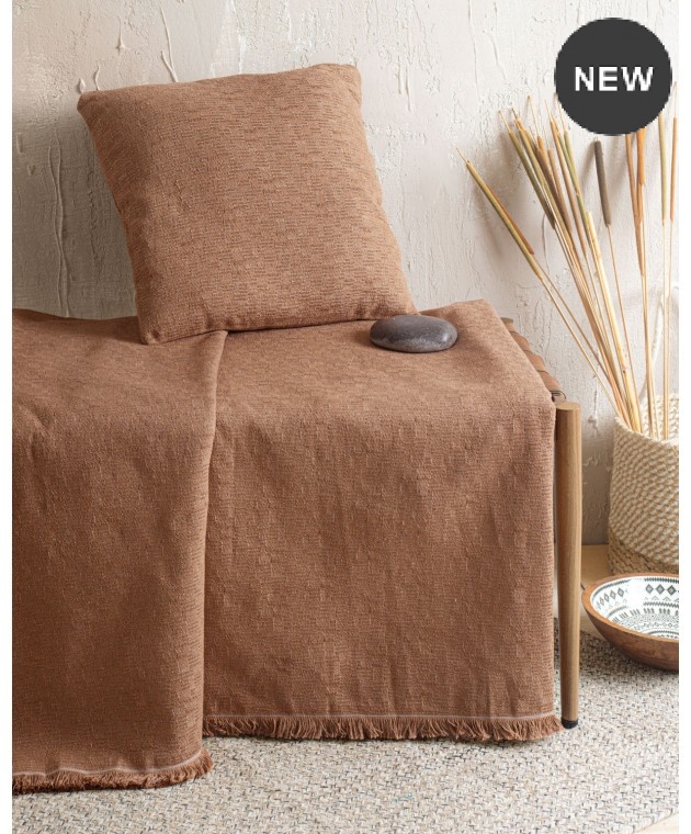 Διακοσμητική μαξιλαροθήκη (40Χ40) ERMIS ΜΟΚΑ, RYTHMOS HOME Μαξιλαροθήκες