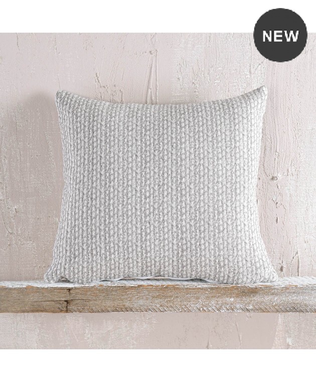 Διακοσμητική μαξιλαροθήκη (40Χ40) COLIN ΓΚΡΙ, RYTHMOS HOME Μαξιλαροθήκες