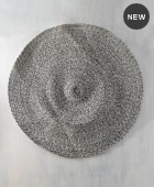 Χαλί ροτόντα (120cm) ALMIRA ΓΚΡΙ, RYTHMOS HOME Μοντέρνα Χαλιά
