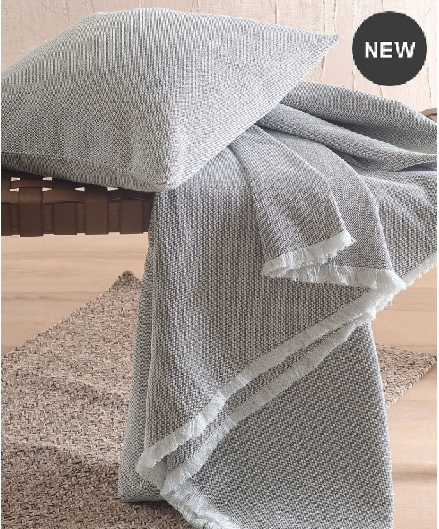 Ριχτάρι τετραθέσιου (180X330) RAVEN ΓΚΡΙ ΑΝΟΙΧΤΟ, RYTHMOS HOME Τετραθέσιου