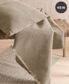 Διακοσμητική μαξιλαροθήκη (40Χ40) RAVEN ΚΑΦΕ, RYTHMOS HOME Μαξιλαροθήκες