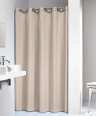 Coloris 180Πx200Υ ecru κουρτίνα μπάνιου υφασμάτινη Sealskin Κουρτίνες Mπάνιου