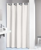 Coloris 180Πx200Υ off-white κουρτίνα μπάνιου υφασμάτινη Sealskin Κουρτίνες Mπάνιου