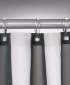 Linje 180Πx200Υ grey κουρτίνα μπάνιου υφασμάτινη Sealskin Κουρτίνες Mπάνιου