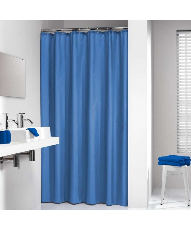 Madeira 180Πx200Y blue κουρτίνα μπάνιου υφασμάτινη Sealskin Κουρτίνες Mπάνιου