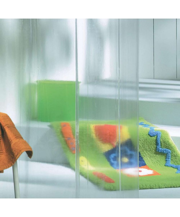 Clear 180Πx200Υ transparent κουρτίνα μπάνιου πλαστική Sealskin Κουρτίνες Mπάνιου