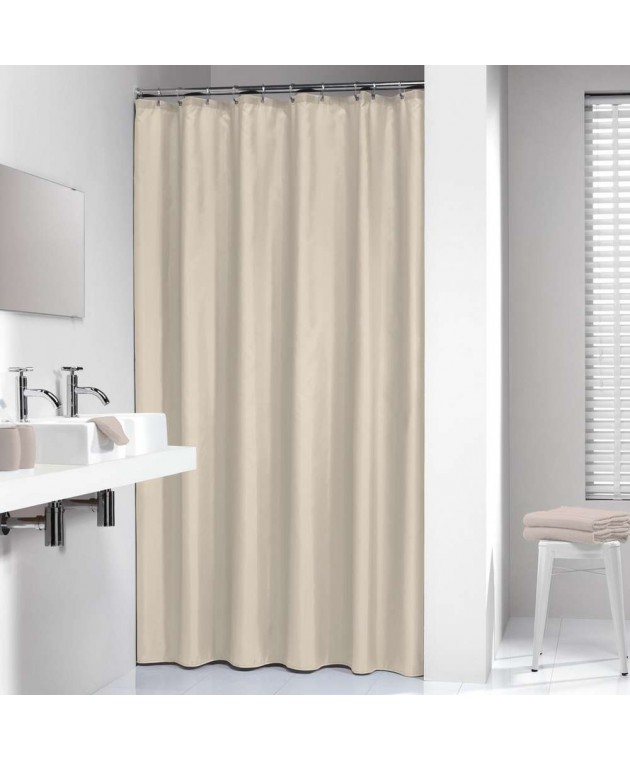 Granada 240Πx180Υ beige κουρτίνα μπάνιου πλαστική Sealskin Κουρτίνες Mπάνιου