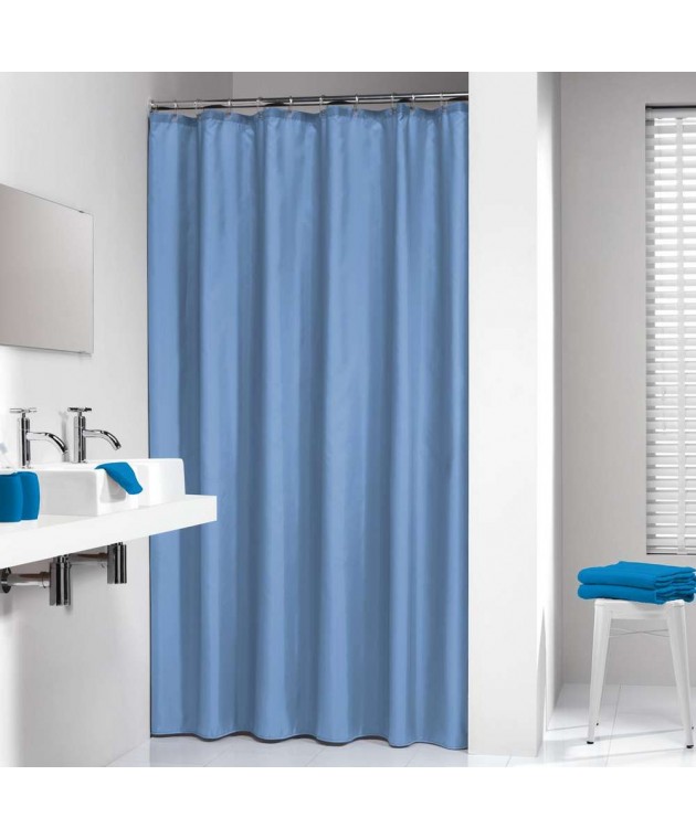 Granada 180Πx200Υ blue κουρτίνα μπάνιου πλαστική Sealskin Κουρτίνες Mπάνιου