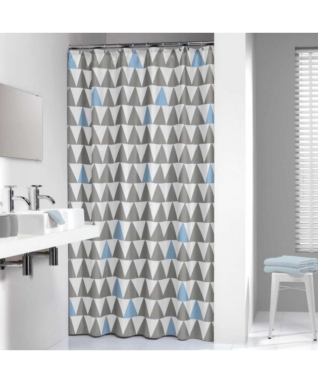 Nordic 180Πx200Υ light blue κουρτίνα μπάνιου πλαστική Sealskin Κουρτίνες Mπάνιου