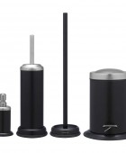 Acero χαρτοθήκη επιδαπέδια μαύρη Sealskin