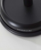 Acero χαρτοθήκη επιδαπέδια μαύρη Sealskin