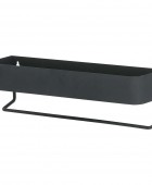 Brix black small ράφι + κρεμάστρα Sealskin