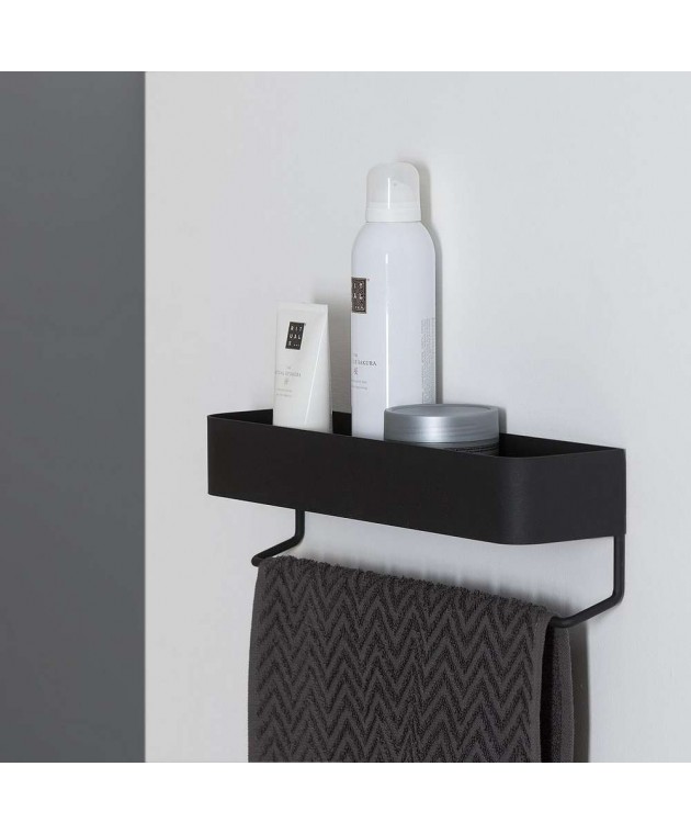 Brix black small ράφι + κρεμάστρα Sealskin