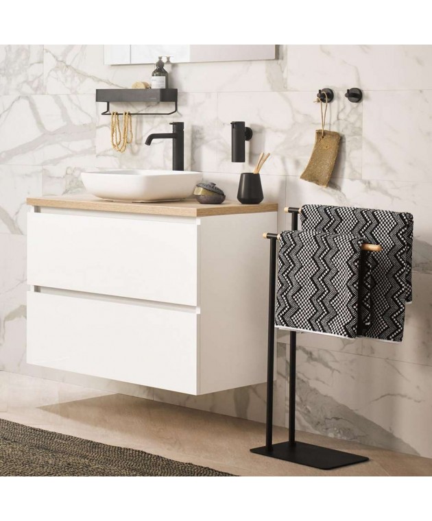 Brix black κρεμάστρα επιδαπέδια Sealskin Επιδαπέδιες Κρεμάστρες