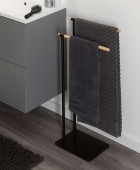 Brix black κρεμάστρα επιδαπέδια Sealskin Επιδαπέδιες Κρεμάστρες