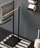 Brix black κρεμάστρα επιδαπέδια Sealskin Επιδαπέδιες Κρεμάστρες