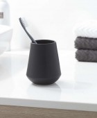 Conical black ποτήρι οδοντόβουρτσας Sealskin Ποτήρια  Οδοντόβουρτσας
