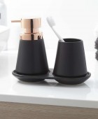 Conical black 400 ml δοχείο κρεμοσάπουνου Sealskin