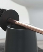 Conical black πιγκάλ Sealskin Πιγκάλ