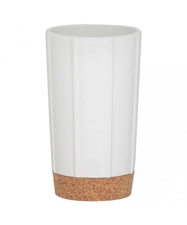 Cork white ποτήρι οδοντόβουρτσας Sealskin