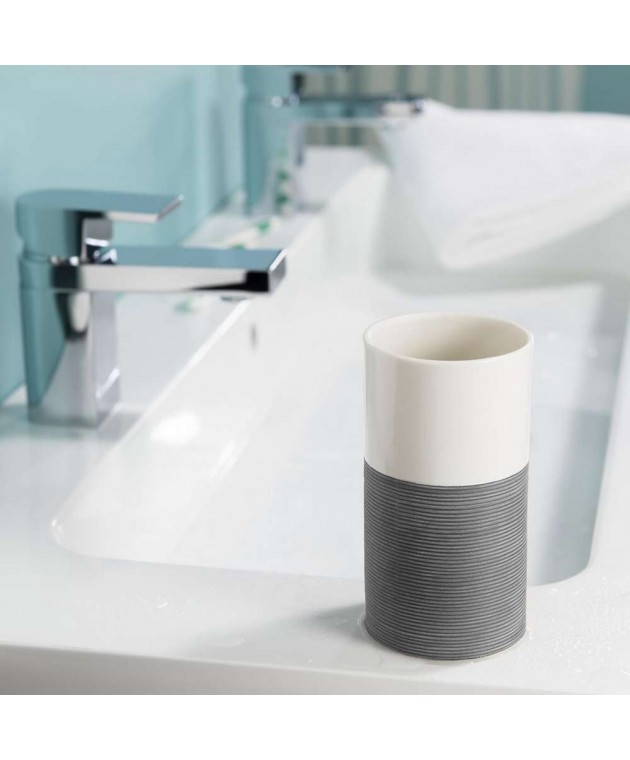 Doppio grey ποτήρι οδοντόβουρτσας Sealskin Ποτήρια  Οδοντόβουρτσας