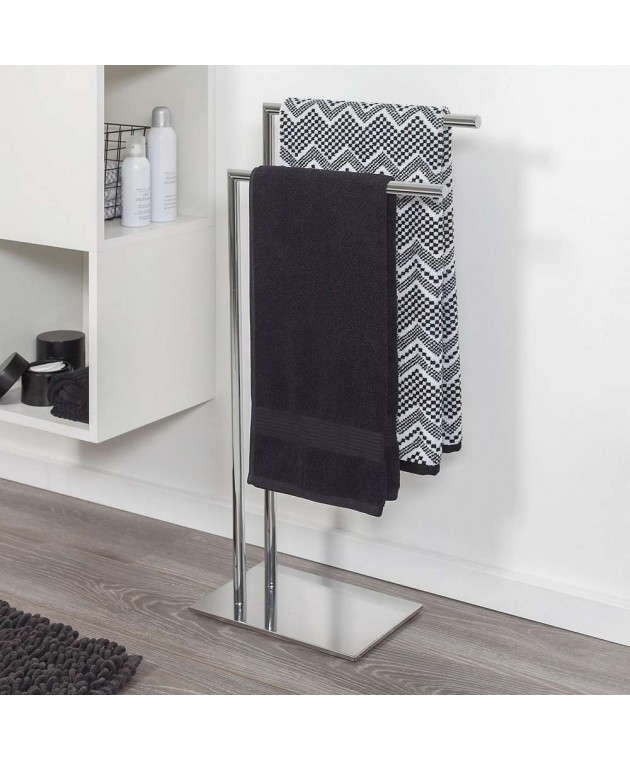 Tube chrome κρεμάστρα επιδαπέδια 2 θέσεων Sealskin Επιδαπέδιες Κρεμάστρες