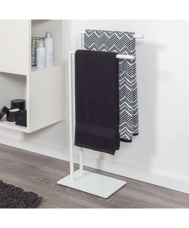 Tube white κρεμάστρα επιδαπέδια 2 θέσεων Sealskin Επιδαπέδιες Κρεμάστρες