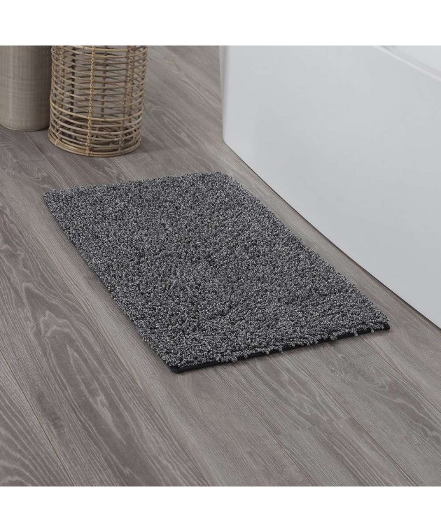 Misto 60x90 black πατάκι μπάνιου Sealskin