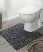 Misto 55x60 black πατάκι λεκάνης Sealskin