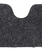 Misto 55x60 black πατάκι λεκάνης Sealskin