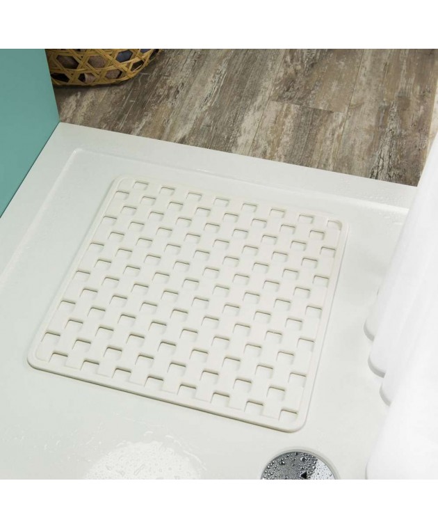 Doby 50x50 white αντιολισθητικό ταπέτο ντουζιέρας Sealskin Ταπέτα Aντιολισθητικά