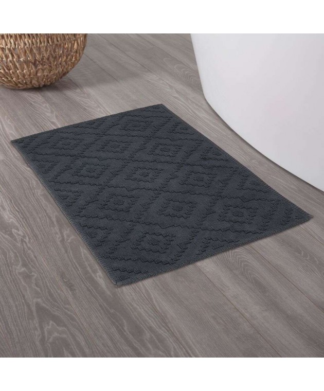 Aztec 60x90 dark grey πατάκι μπάνιου Sealskin Πατάκια Mπάνιου