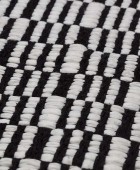 Bandra 60x60 black πατάκι μπάνιου Sealskin