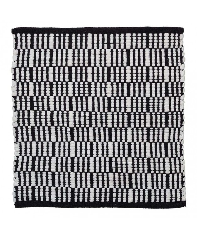 Bandra 60x60 black πατάκι μπάνιου Sealskin