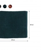 Delhi 60x60 dark green πατάκι μπάνιου Sealskin Πατάκια Mπάνιου