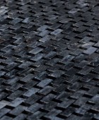 Woodblock 52x90 teak black πατάκι μπάνιου Sealskin