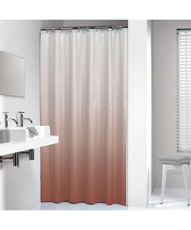 Blend 180Πx200Υ dark pink κουρτίνα μπάνιου υφασμάτινη Sealskin Κουρτίνες Mπάνιου
