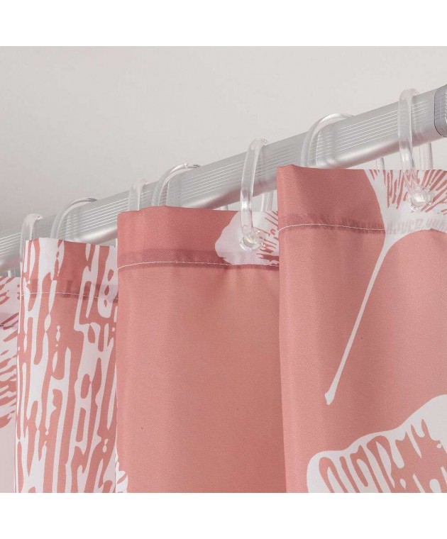 Mare 180Πx200Υ dark pink κουρτίνα μπάνιου υφασμάτινη Sealskin Κουρτίνες Mπάνιου