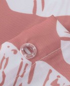 Mare 180Πx200Υ dark pink κουρτίνα μπάνιου υφασμάτινη Sealskin Κουρτίνες Mπάνιου